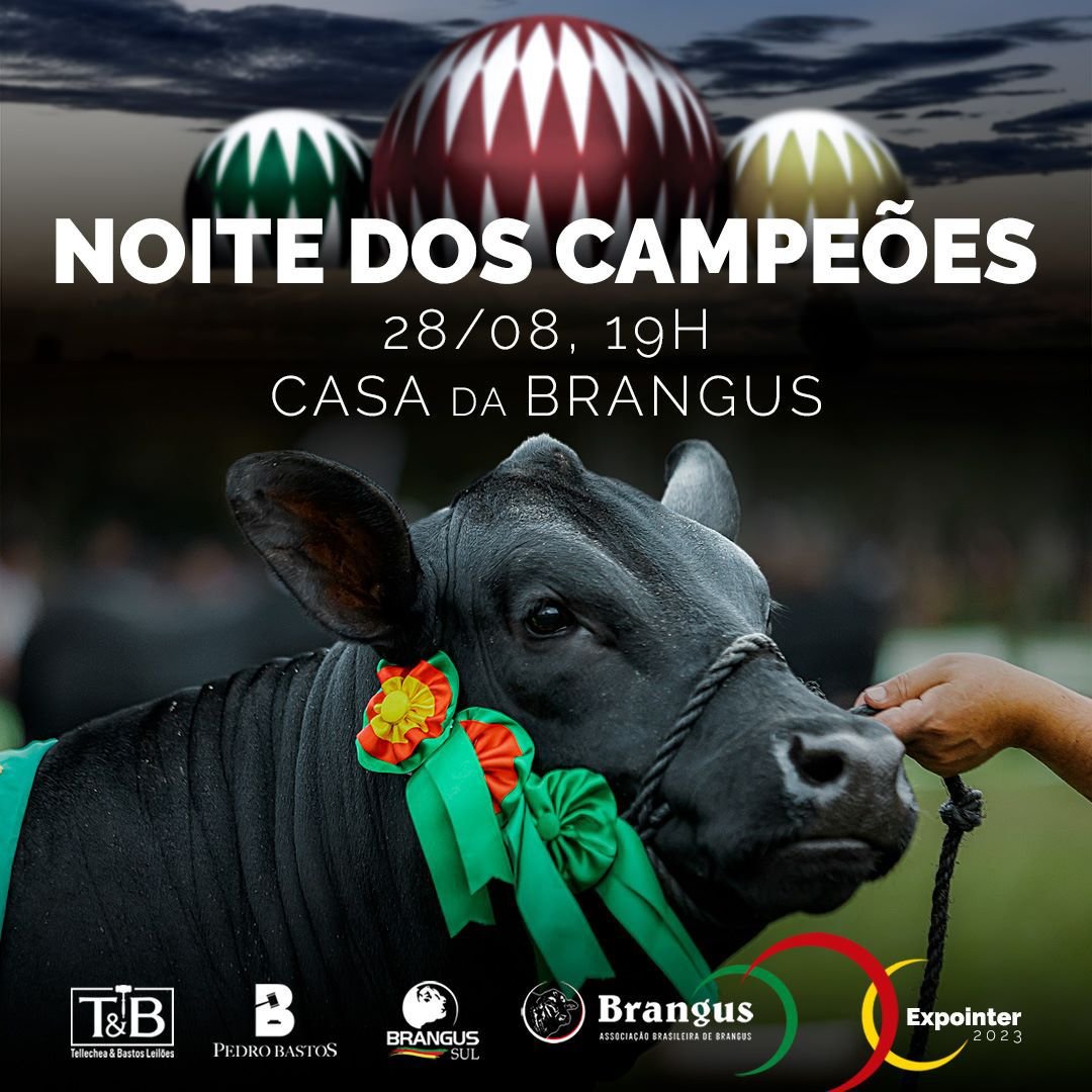 Noite dos Campeões Brangus na Expointer 2023